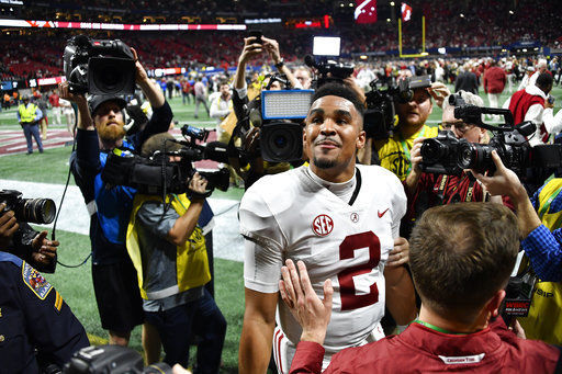 Jalen Hurts in 2018